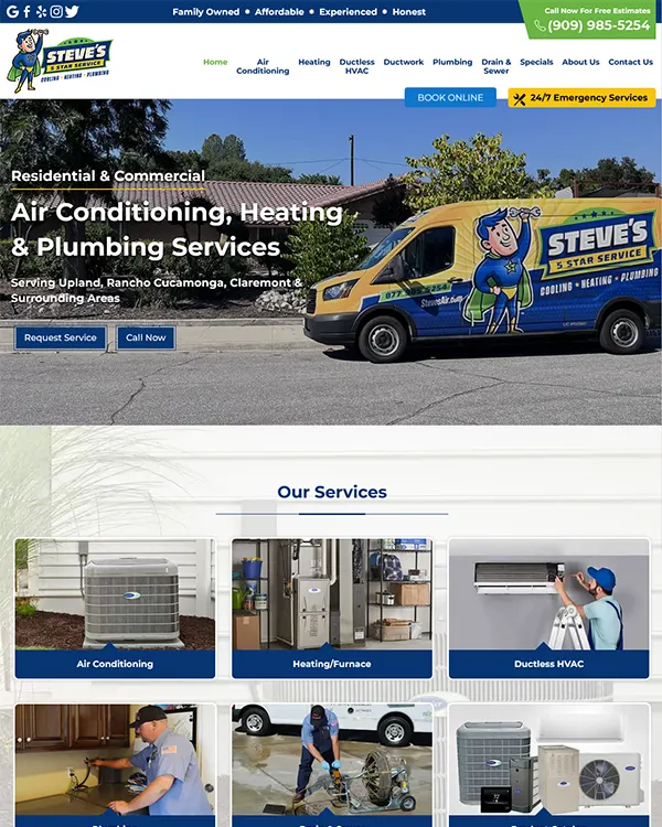 Steve's AC/Heating & Plumbing Service